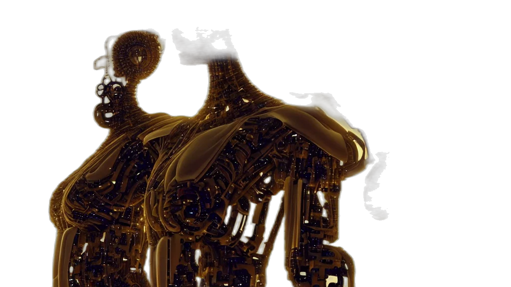 robot, mask, dress, car transparent PNG cut-out