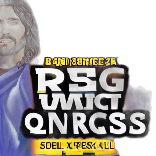 3d render, concept art, pixel art, rng, jesus transparent PNG cut-out