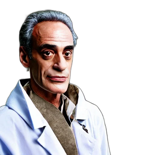 staff, jacket, face, photorealistic transparent PNG cut-out