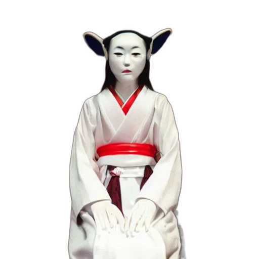 mask, staff, face, animal transparent PNG cut-out