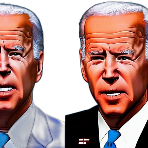mask, face, photorealistic, 3d render, comic book art, concept art, joe, biden transparent PNG cut-out