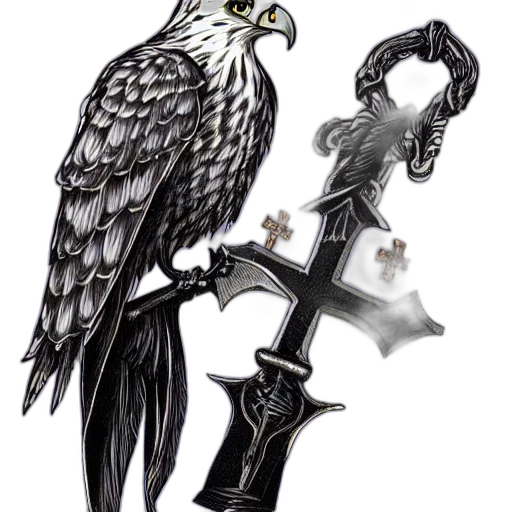 staff, sword, jewelry, weapon, fantasy art, concept art, photorealistic, 3d render transparent PNG cut-out