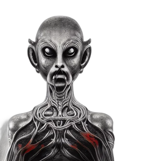 creature, face, mask, concept art transparent PNG cut-out