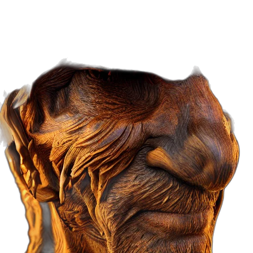 mask, face, creature, hair, 3d render, photorealistic, concept art, fantasy art transparent PNG cut-out