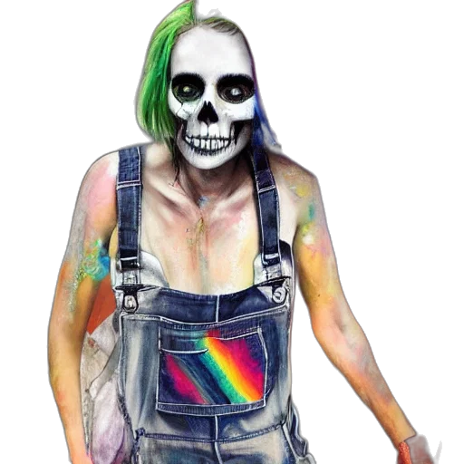 dress, jacket, watercolor, concept art, cyberpunk, photorealistic, full, body transparent PNG cut-out