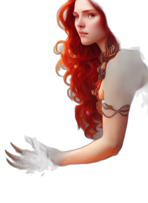 dress, crown, fantasy art, concept art transparent PNG cut-out