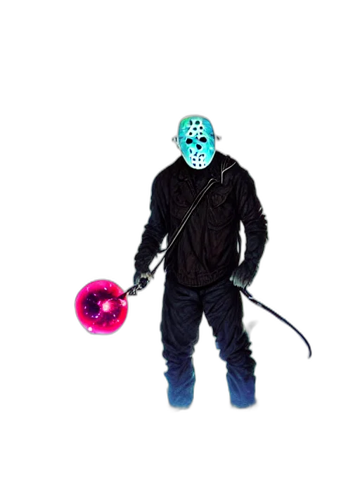 mask, staff, robot, creature transparent PNG cut-out