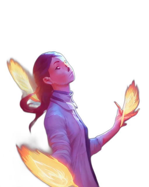 staff, creature, jacket, concept art transparent PNG cut-out