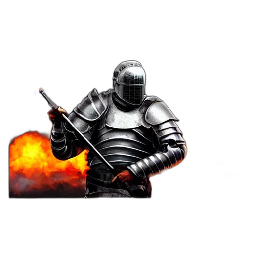 sword, weapon, staff, jacket, pixel art, fantasy art, concept art, 3d render transparent PNG cut-out
