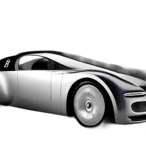 car, 3d render, concept art, photorealistic, pencil sketch, bugatti, type, atlantic transparent PNG cut-out