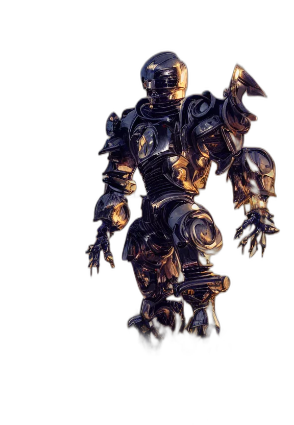 robot, weapon, creature, mask transparent PNG cut-out