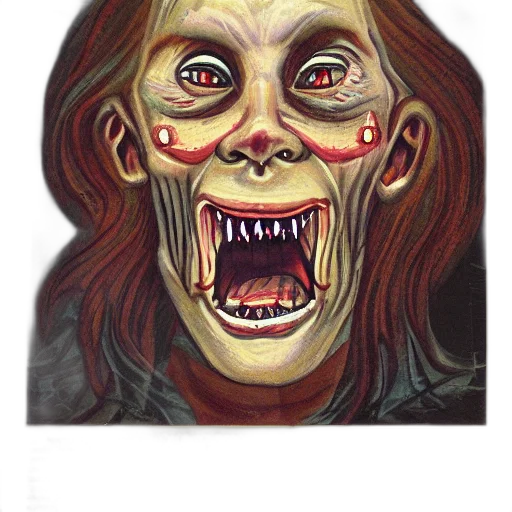 face, mask, creature, animal, concept art, comic book art, photorealistic, watercolor transparent PNG cut-out