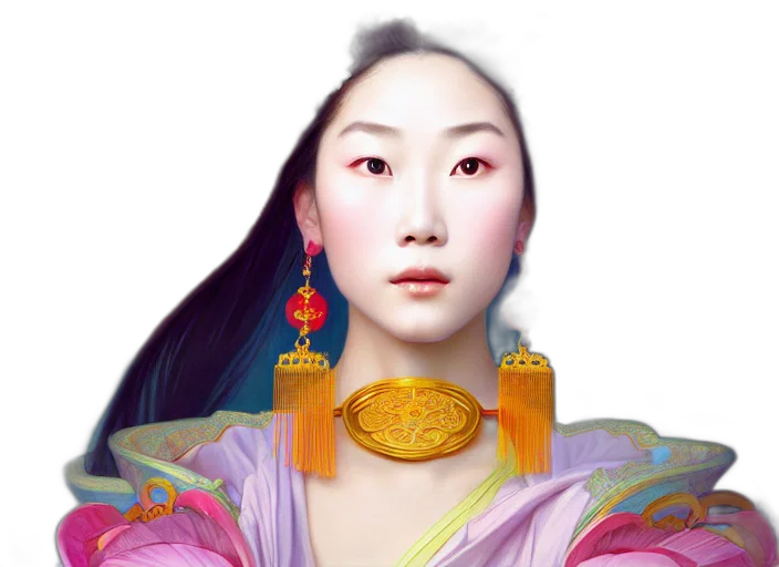 face, jewelry, crown, mask transparent PNG cut-out