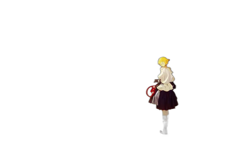 dress, staff, weapon, sword, pixel art, concept art, anime, 3d render transparent PNG cut-out