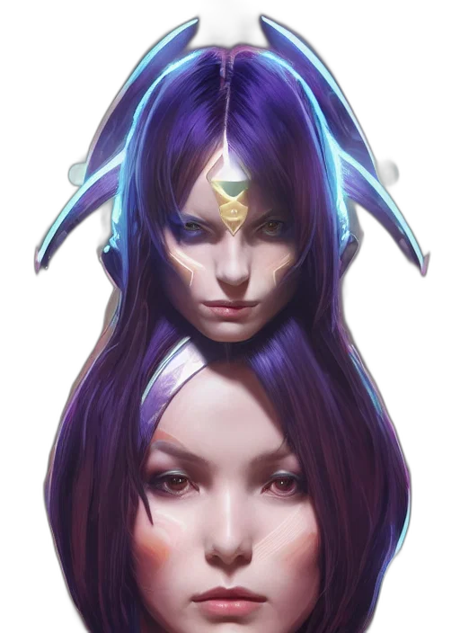 face, crown, mask, staff transparent PNG cut-out