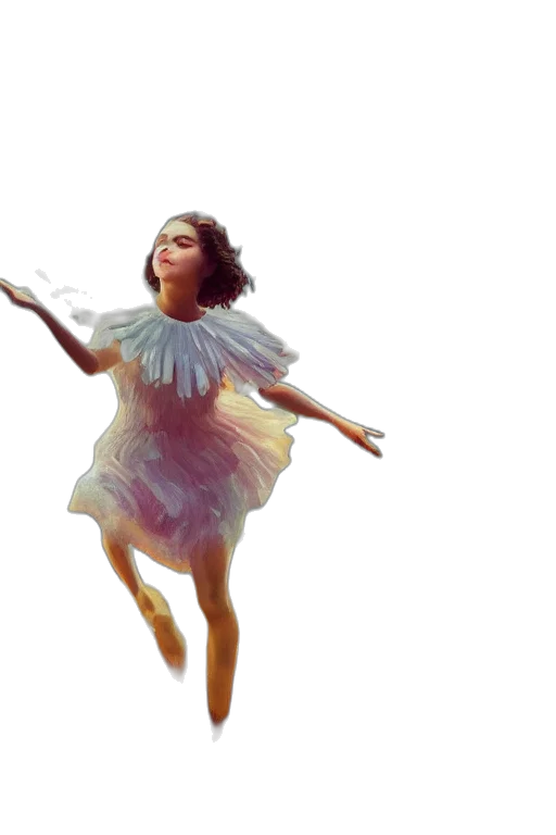 dress, concept art, photorealistic, 3d render, fantasy art, pastel, blue, giant transparent PNG cut-out