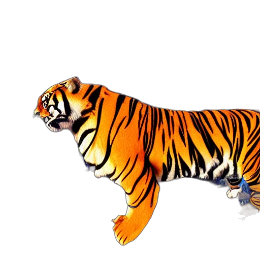 animal, creature, staff, weapon, 3d render, photorealistic, concept art, watercolor transparent PNG cut-out