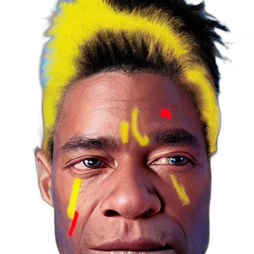 face, hair, mask, creature, cyberpunk, photorealistic, concept art, anime transparent PNG cut-out