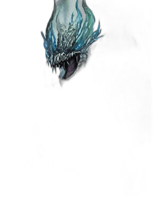 dragon, creature, mask, animal, concept art, fantasy art, watercolor, photorealistic transparent PNG cut-out