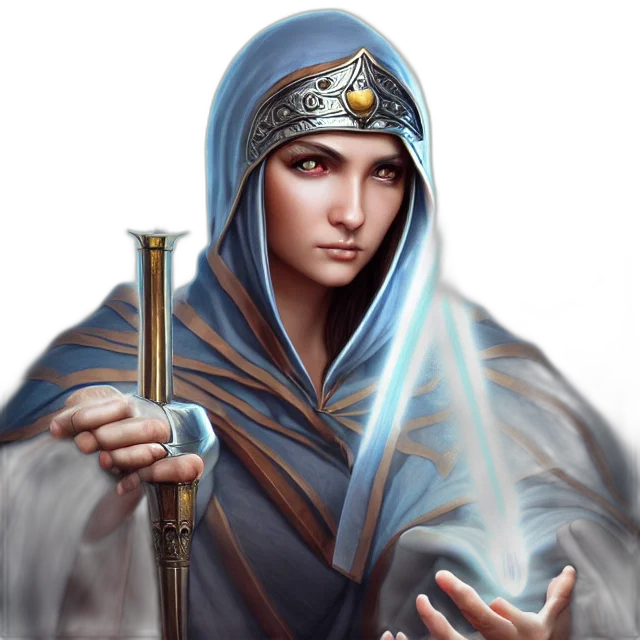sword, staff, jewelry, weapon, fantasy art, concept art, photorealistic, comic book art transparent PNG cut-out