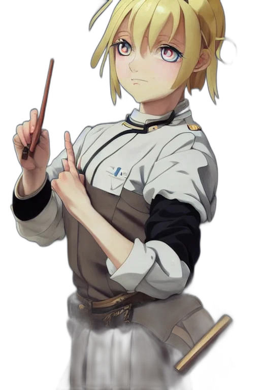 staff, sword, weapon, jacket transparent PNG cut-out