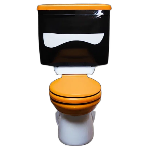 robot, staff, hat, 3d render transparent PNG cut-out
