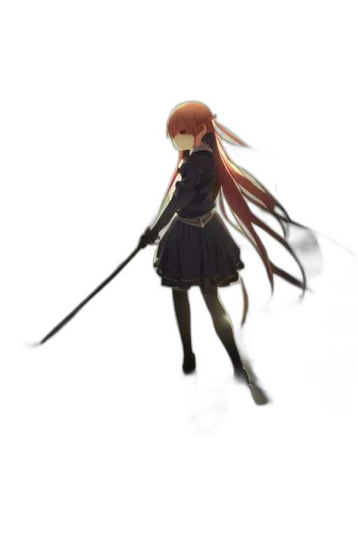 staff, sword, weapon, hair transparent PNG cut-out
