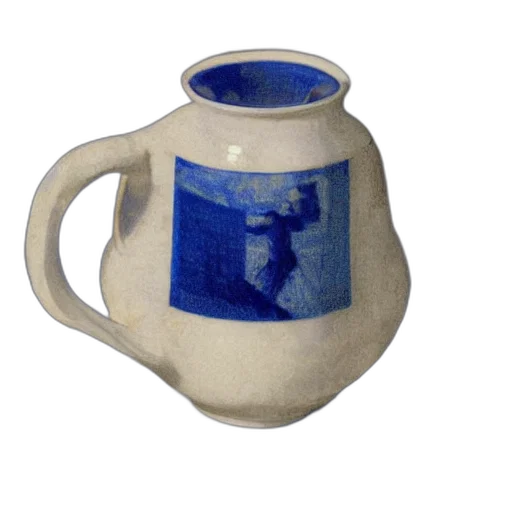 bottle, photorealistic, 3d render, oil painting, blue, domiabra, noah, howard transparent PNG cut-out