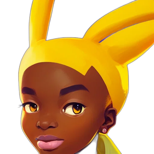 face, concept art, pixel art, fantasy art transparent PNG cut-out