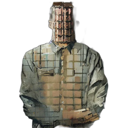 jacket, robot, mask, face transparent PNG cut-out