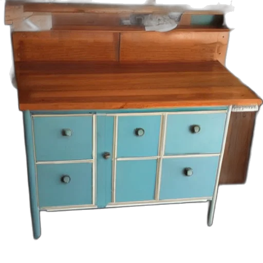 furniture, 3d render, photorealistic, blue, sale, facebook, garage transparent PNG cut-out