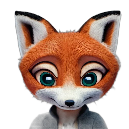 animal, staff, face, mask, 3d render, concept art, photorealistic, cartoon transparent PNG cut-out