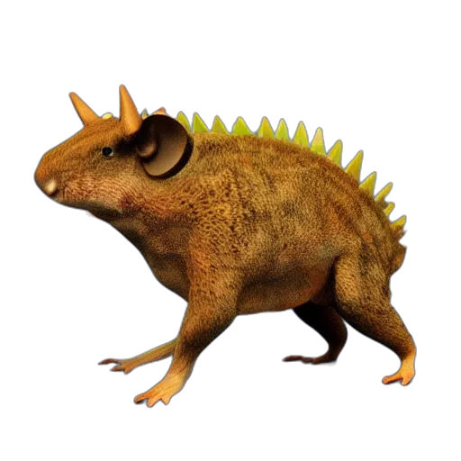 creature, dragon, animal, staff transparent PNG cut-out