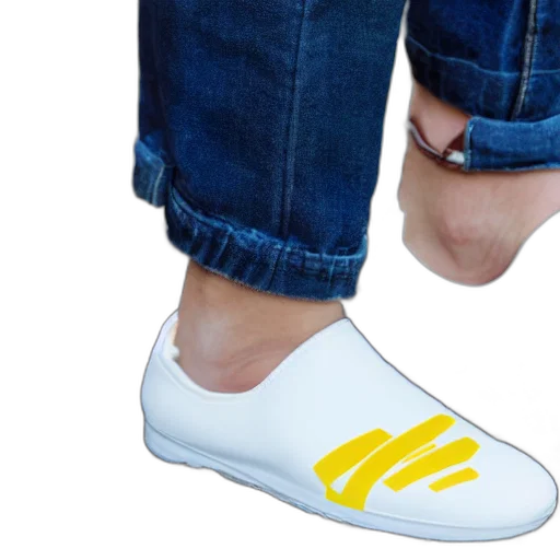 shoes, weapon, vaporwave, 3d render, mcdonalds, announces, their, first transparent PNG cut-out