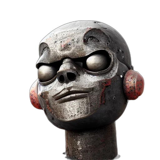 robot, mask, staff, face transparent PNG cut-out