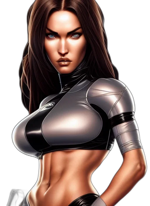 robot, comic book art, concept art, fantasy art transparent PNG cut-out
