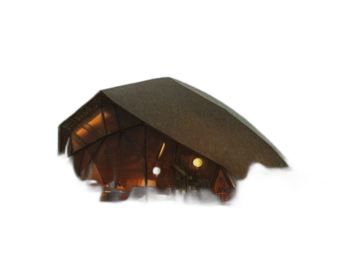 umbrella, hat, furniture, building transparent PNG cut-out