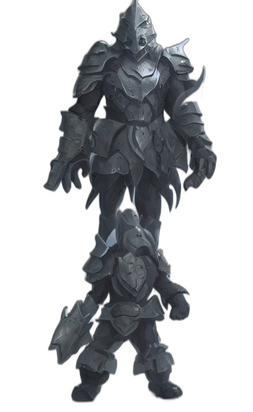 weapon, sword, robot, concept art, fantasy art, 3d render, pixel art, dark transparent PNG cut-out