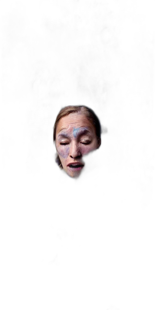 mask, face, creature, staff transparent PNG cut-out
