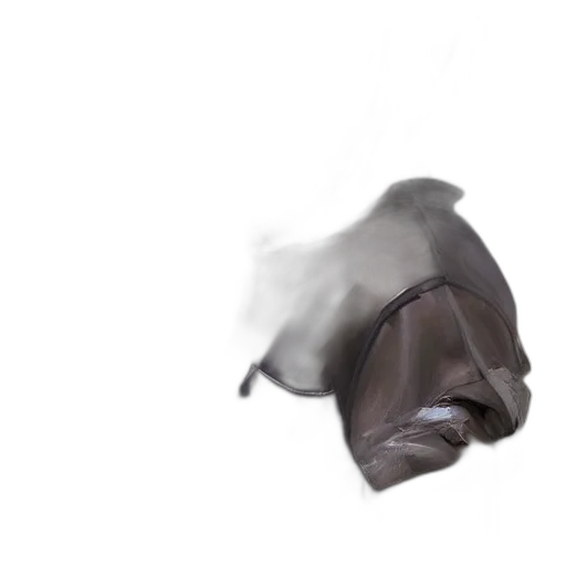 mask, face, hat, creature, photorealistic, concept art, 3d render, watercolor transparent PNG cut-out