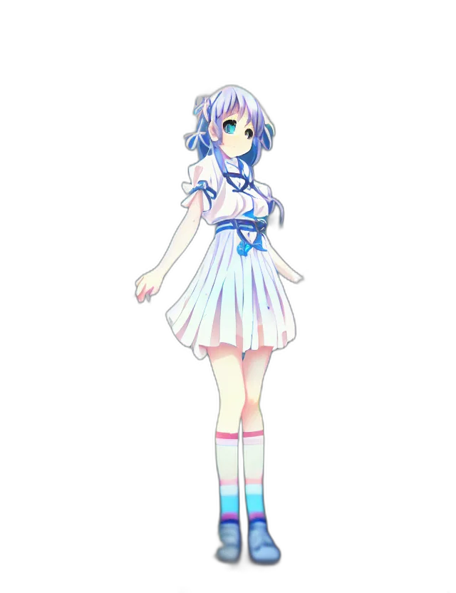 staff, dress, robot, pixel art transparent PNG cut-out