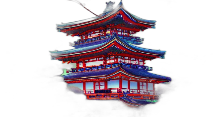 building, crown, dragon, mask, photorealistic, 3d render, concept art, pixel art transparent PNG cut-out