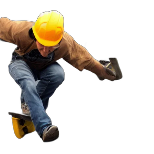 shoes, hat, staff, robot, 3d render, photorealistic, concept art, tony transparent PNG cut-out