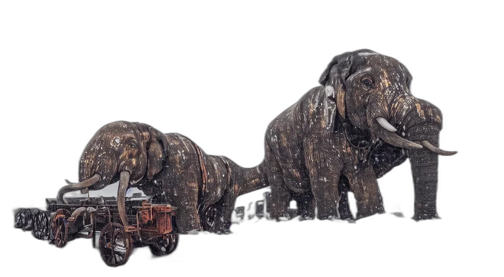 animal, car, 3d render, concept art transparent PNG cut-out