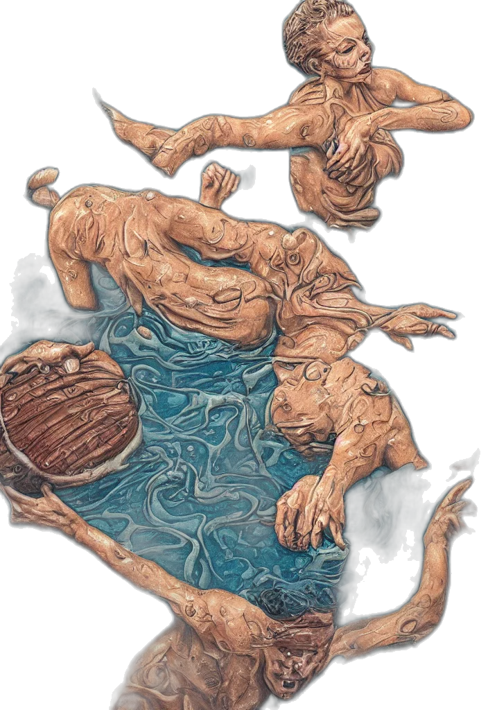 creature, concept art, watercolor, fantasy art transparent PNG cut-out