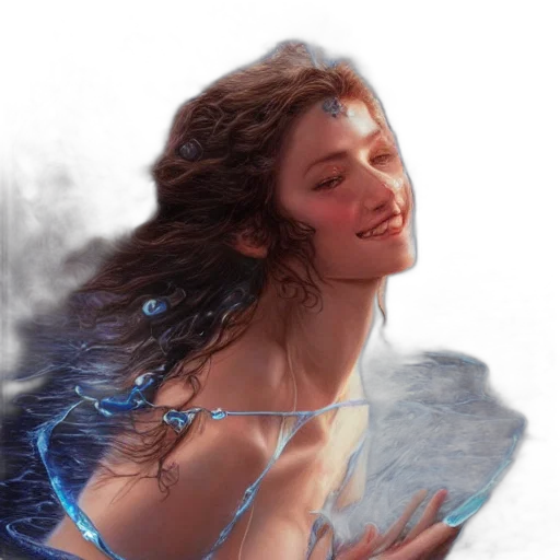 face, fantasy art, photorealistic, concept art transparent PNG cut-out