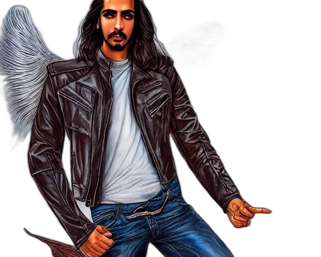 jacket, comic book art, concept art, photorealistic transparent PNG cut-out