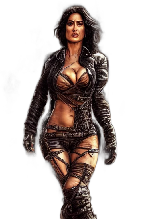 comic book art, fantasy art, concept art, photorealistic transparent PNG cut-out