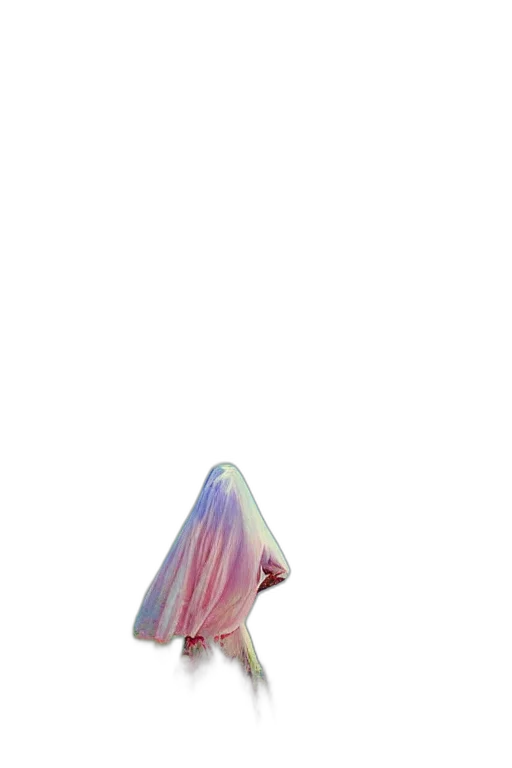 dress, hat, umbrella, shoes, 3d render, vaporwave, concept art, pixel art transparent PNG cut-out