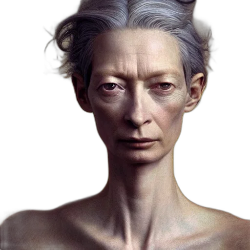 face, mask, creature, hair, photorealistic, 3d render, concept art, fantasy art transparent PNG cut-out